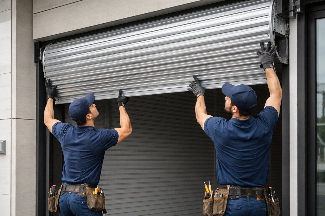 Instalación de persiana nueva en vivienda mediterránea